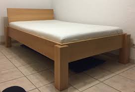 Schlafzimmermobel und betten vom schreiner dorhuber in kienberg individuelles bett vom schreiner in grafing bauen lassen mobel schlafzimmer betten aus holz betten schreiner munchen Schreiner Bett Quadrat M Haupt Sh 480 Elt 170 Buche Geolt Gewa