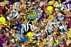 Hd Wallpaper Mgm Cartoon Character Collage Photo Multi Colored Backgrounds Wallpaper Flare