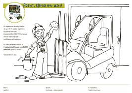Het tijdloze verhaal gaat al 3 generaties mee, is naar 63 talen vertaald en al ruim 50 miljoen keer over de toonbank gegaan. Kleurplaat Tom And Clarky Clark Heftruck Onderdelen Clark Vorkheftrucks