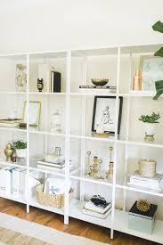 Caitlin S Home Office Tour Glitter Guide Home Decor Office Shelving Shelving