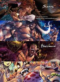 They are widely considered to be the strongest pirates in the world, as well as the candidates closest to becoming the pirate king, and a single emperor's crew (plus. Follow Me Here Www Facebook Com Luisgfigueire Open For Commissions Yonko Or The 4 Emperors From One Pi Manga Anime One Piece One Piece Anime One Piece Drawing