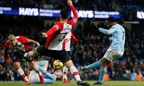 Raheem Sterling Scores A Winner In The 95th Minute Against Southampton Manchester City Football Club Sports Headlines Football Club