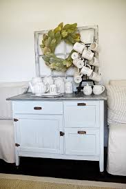 dry sink makeover diy coffee bar