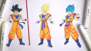 Drawing All Goku Forms New Movie Style Youtube Form drawing, at its most basic, is the art of breaking things down into lines and curves. drawing all goku forms new movie style