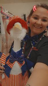 Ready to go for my patriotic potluck Saturday!