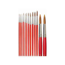 From fine artistry to staining furniture, doors or woodwork. Da Vinci Ox Hair Round Brush 1687 The Deckle Edge