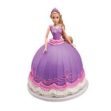 They can make their cakes eggless! Send Barbie Doll Cake Online For Birthday At Best Price Sendbestgift