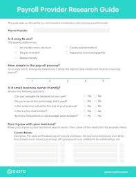 A business owner interested in the growth of his/ her company must invest in payroll software. How To Choose The Best Payroll Provider For Your Small Business