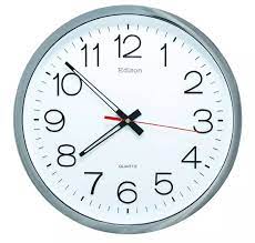 Download now membuat animasi jam dinding dengan processingjs windaari. Jual Jam Dinding Edison Edw28tch Chrome Angka Timbul Murah Besar Best Seller Silver Lapakjam