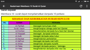 Untuk merawat histeria, sihir, saka dan lambat jodoh, sediakan 3 botol besar air mineral, buka penutupnya dan pasangkan ayat ruqyah ini 3 kali sebelah. Ayat Ruqyah Pendinding Diri For Android Apk Download