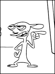 Printable colouring book for kids. Free Printable Coloring Sheets Ren And Stimpy 10