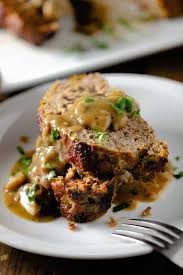Flavorfull and so comforting with the meatloaf glaze is optional and you can always opt for gravy instead. Best Ever Meatloaf With Mushroom Gravy How To Feed A Loon