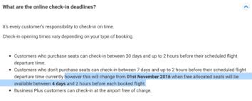 * mobile check in (app check in) * online check in * airport check in. Ryanair Will Start Charging For Some Online Check Ins Airline Says Customers Wanted That