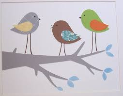 Wall Decor Kids Birds Art Wall Kids Kids Room Wall Decor Childrens Room Art