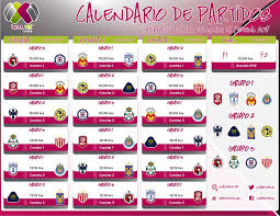 Listo rol de juegos de liga mx. Partidos De Liga Mx Jornada 17 E Liga Mx