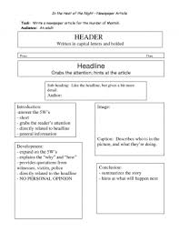 Review your research and notes. Organizer News Articles For Kids Teaching Kids To Write Newspaper Article