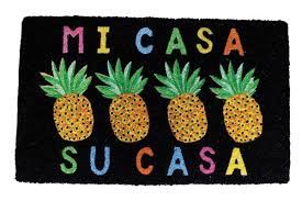 Mi casa es tu casa, a project by computer artist, sheldon brown. Proljece Grand Desifrirajte Mi Casa Su Casa Doormat Piercingsbyveronica Com