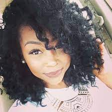 Ki On Instagram Client Selfie Full Weave With Almost No Leave Out Just Baby Hair Hairstylesbyki Weaves Hair Styles Curly Hair Sew In Weave Hairstyles