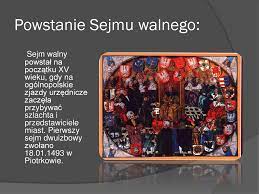 W tym dniu pan prezydent wygłosił na sejmie walnym mowę. Sejm Walny Ppt Pobierz
