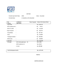 By adminlistikel last updated dec 4, 2017. Slip Gaji