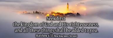 Seek first the Kingdom of God! – A Safe Harbor is Jesus