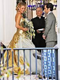 See Blake Lively In A Wedding Dress Gossip Girl Wedding Blake Lively Wedding Dress Blake Lively Wedding