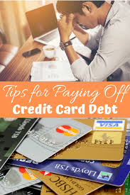 Once your debt starts going down, you'll see your score rise. Tips For Paying Off Credit Card Debt Mommy Travels