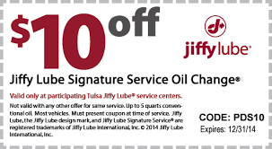 Jiffy Lube Oil Change Coupon Lube Coupons Oil Change