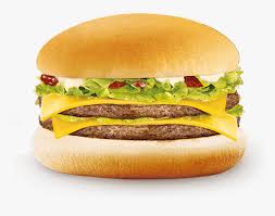 Double Cheese Burger Png Double Cheeseburger Deluxe Mcdonalds Transparent Png Transparent Png Image Pngitem