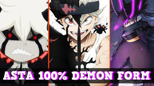 Black Clover Major Move Asta S 100 Demon Form Incoming After Asta Liebe Vs Nacht In Chapter 271 Youtube
