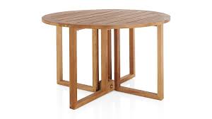 Regatta Natural Round Drop Leaf Table Reviews Crate And Barrel Drop Leaf Table Outdoor Furniture Cushions Outdoor Accent Table