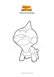 Pokemon ausmalbilder sonne und mond das beste von. Ausmalbild Pokemon Mega Stolloss Supercolored Com