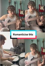 Romanticise This 🫶🏻- @James Marriott (full band cover) #fyp #indie #cover  #music #drums #guitar #bass #jamesmarriott