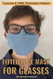 One purchaser raved, i've been through several masks and. Diy Fitted Face Mask For Glasses Free Pattern La Creative Mama
