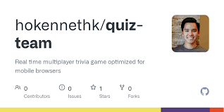 As long as you have a computer, you have access to hundreds of games for free. Github Hokennethk Quiz Team Real Time Multiplayer Trivia Game Optimized For Mobile Browsers