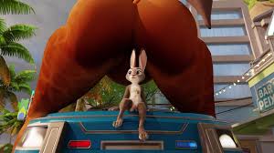 Judy Hopps anal shiny for smooth entry