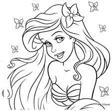Dibujos Para Colorear Faciles De Dibujar Y Pintar Imagenes Totales Disney Coloring Pages Disney Princess Coloring Pages Mermaid Coloring Pages