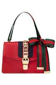 Gucci Sylvie Leather Shoulder Bag Omuz Cantasi Kadin El Cantalari Deri Omuz Cantasi