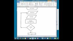 Continue to add shapes and lines to complete your flowchart. Creating A Simple Flowchart In Microsoft Word Youtube