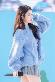 Iu — good day (dj central vol. Find Out Where You Can Get Your Hands On Iu S Blue Knit Top Kpopmap Kpop Kdrama And Trend Stories Coverage