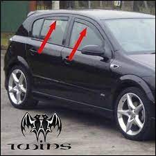Set 4 Deflettori Aria Antiturbo Oscurati Opel Astra H 2004 2009 5 Porte 5p Opel Aria Suv Car