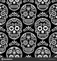 mexican sugar skull vector