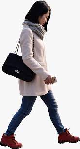 Asian Woman Walking Png Walking People Women Asian Woman