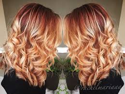 Fun Fall Balayage Ombre Hair Blonde Red Blonde Hair Hair