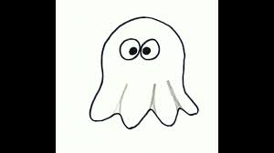 Today we're learning how to draw the ghost emoji. How To Draw A Halloween Ghost Cartoon Easy Drawing Lesson For Kids Youtube