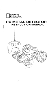 Metal detector is a device that can detect metal, the basics can make a sound when it is near some metal, and the more advanced can tell what kin of metal and how deep it is down, they are using different detecting principles. El129t27 Rc Metal Detector User Manual Users Manual Edu Science