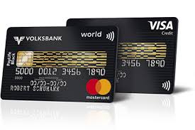 Jahrhunderts entstandene lehnübersetzung aus dem englischen credit card) ist eine karte zur bezahlung von waren und dienstleistungen. Kreditkarten Von Mastercard Und Visa Volksbank