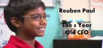 This 8 Year Old CEO, Reuben Paul, Has To Be The Worlds Smartest Kid Ever