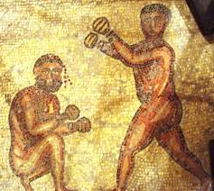 Se entrenaba con sacos en forma de pera y en la competición propiamente dicha, los competidores forraban sus manos con tiras de piel sin curtir. El Boxeo En La Antigua Grecia Archivos De La Historia