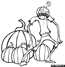 Designs include cornucopias, corn stalks, and turkeys! Halloween Online Coloring Pages